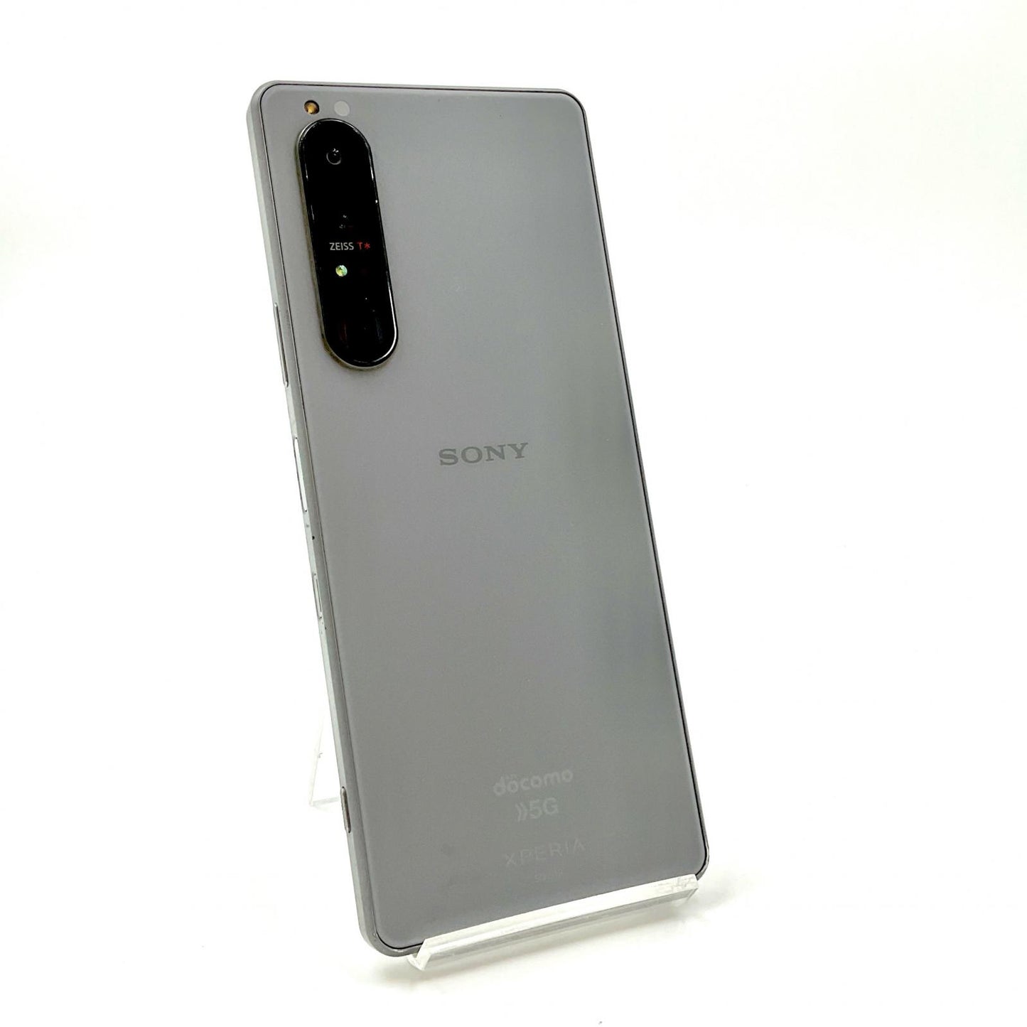 【全額返金保証】【最速発送】Sony Xperia 1 III 256GB Frosted Gray docomo SO-51B 白ロム 動作確認済
