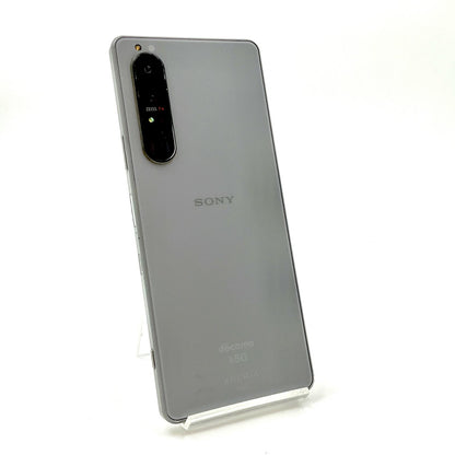【全額返金保証】【最速発送】Sony Xperia 1 III 256GB Frosted Gray docomo SO-51B 白ロム 動作確認済