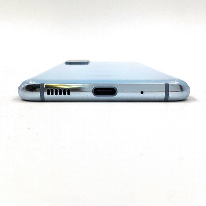 【全額返金保証】【最速発送】SAMSUNG Galaxy S20 5G 128GB クラウドブルー au SCG01 白ロム 動作確認済