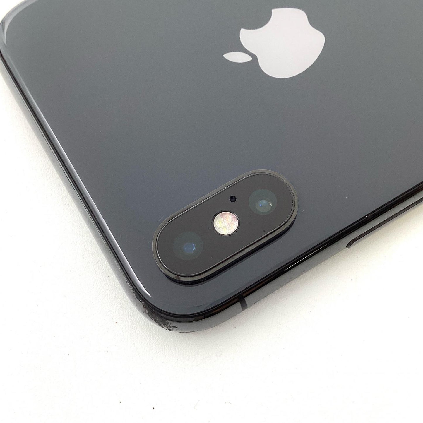 【全額返金保証】【最速発送】Apple iPhone iPhone X 64GB スペースグレイ Softbank 白ロム 動作確認済 72%