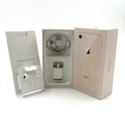 【全額返金保証】【最速発送】Apple iPhone iPhone 8 64GB ゴールド au 白ロム 美品 動作確認済 86%
