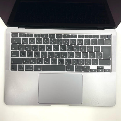 【全額返金保証】【最速発送】Apple MacBook Air 13.3インチ 2020 Apple M1 8GB SSD 256GB スペースグレイ 85% 動作確認済