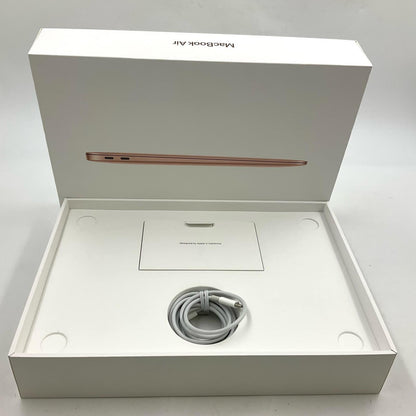 【全額返金保証】【最速発送】Apple MacBook Air 13.3インチ 2020 Apple M1 8GB SSD 512GB ゴールド 99% 動作確認済