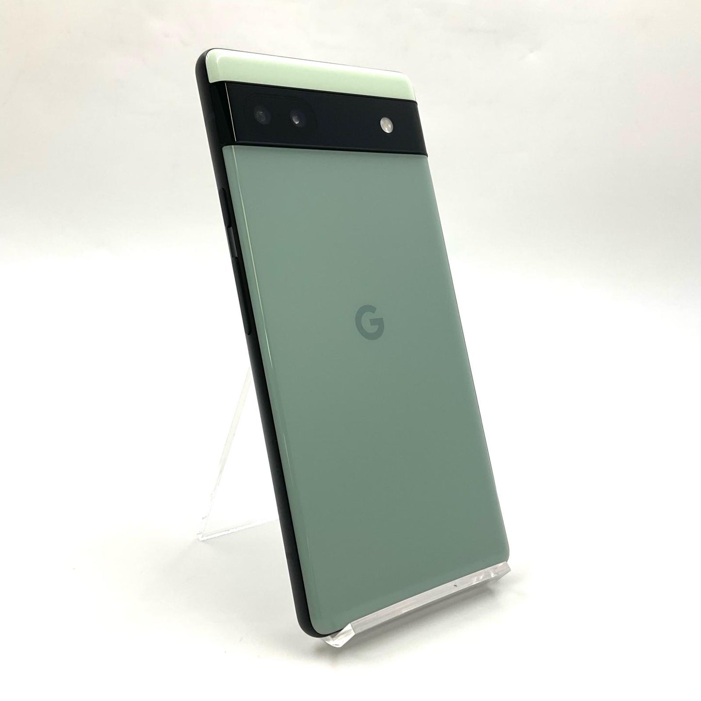 【全額返金保証】【最速発送】Google Pixel 6a 128GB Sage au SIMフリー GB17L 白ロム 動作確認済
