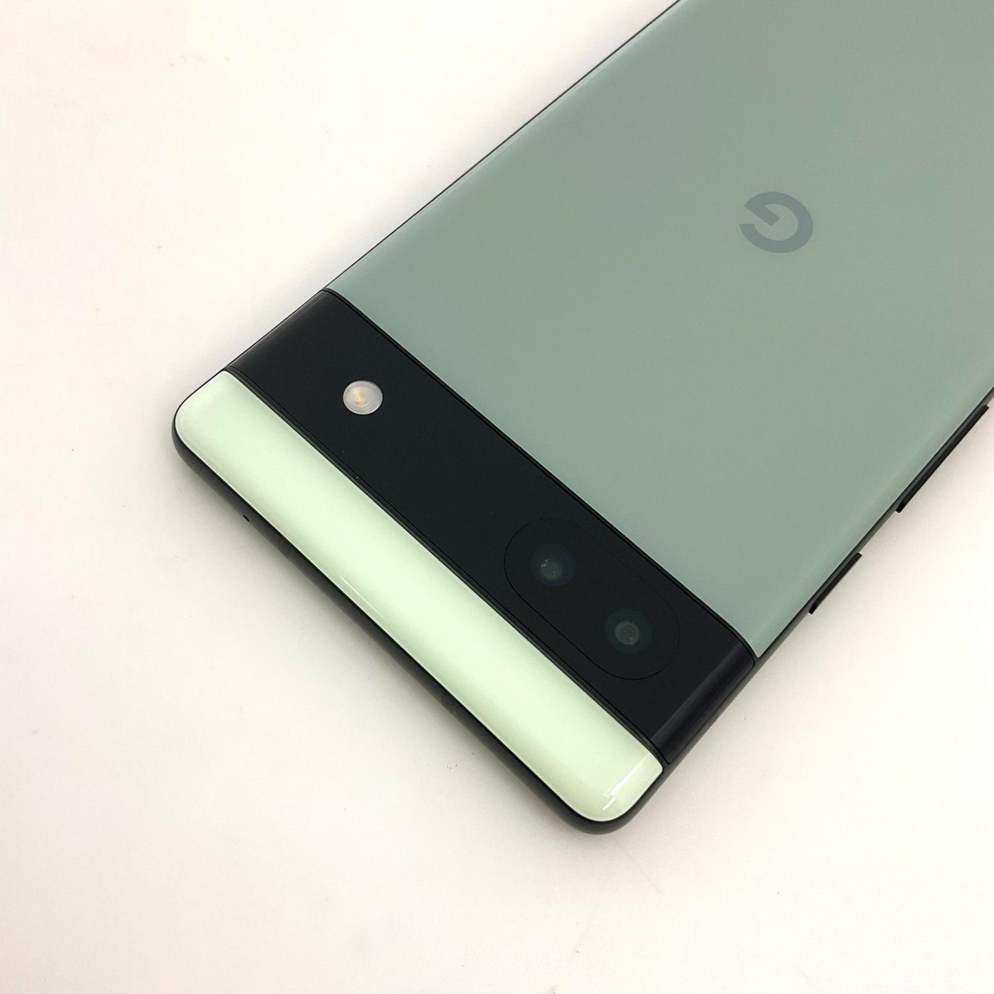 【全額返金保証】【最速発送】Google Pixel 6a 128GB Sage au SIMフリー GB17L 白ロム 動作確認済