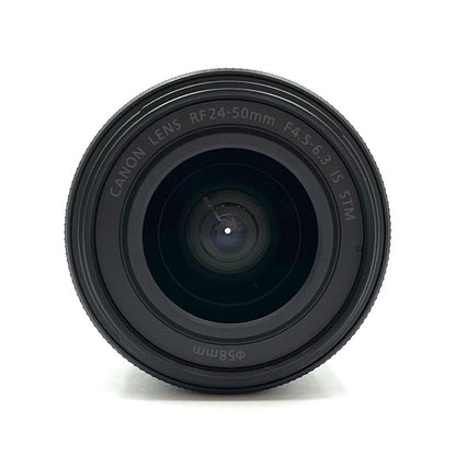 【全額返金保証】【最速発送】Canon RF24-50mm F4.5-6.3 IS STM 美品 動作確認済