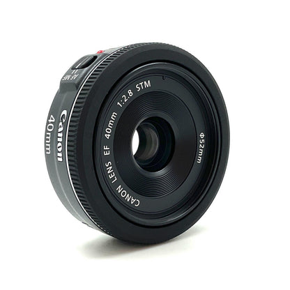 【全額返金保証】【最速発送】Canon EF40mm F2.8 STM 美品 動作確認済