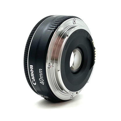 【全額返金保証】【最速発送】Canon EF40mm F2.8 STM 美品 動作確認済