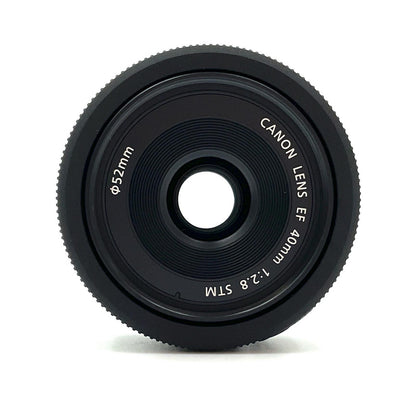 【全額返金保証】【最速発送】Canon EF40mm F2.8 STM 美品 動作確認済