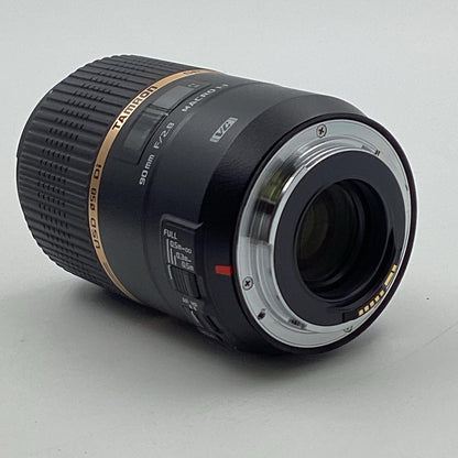 【全額返金保証】【最速発送】TAMRON SP 90mm F/2.8 Di MACRO 1：1 VC USD (Model F004) [キヤノン用] 美品 動作確認済