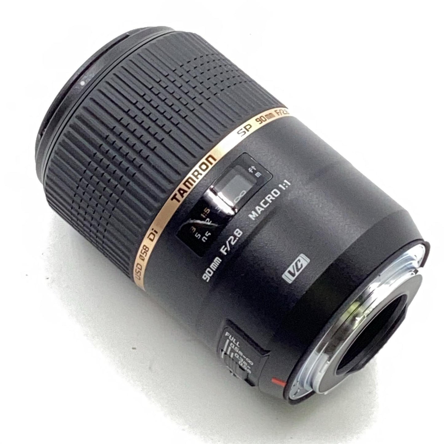 【全額返金保証】【最速発送】TAMRON SP 90mm F/2.8 Di MACRO 1：1 VC USD (Model F004) [キヤノン用] 美品 動作確認済