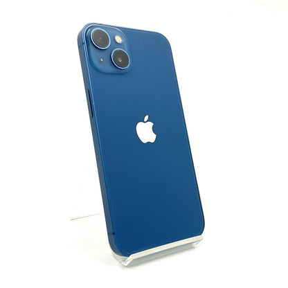 【全額返金保証】【最速発送】Apple iPhone iPhone 13 128GB ブルー docomo SIMフリー 白ロム 動作確認済 86%