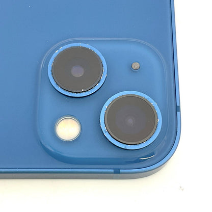【全額返金保証】【最速発送】Apple iPhone iPhone 13 128GB ブルー docomo SIMフリー 白ロム 動作確認済 86%