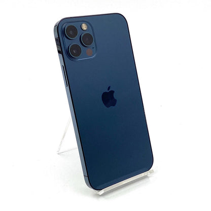 【全額返金保証】【最速発送】Apple iPhone iPhone 12 Pro 128GB パシフィックブルー au 白ロム 動作確認済 83%