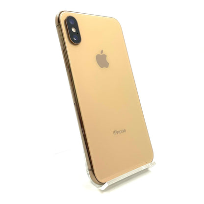 【全額返金保証】【最速発送】Apple iPhone iPhone XS 64GB ゴールド Softbank 白ロム 動作確認済 74%
