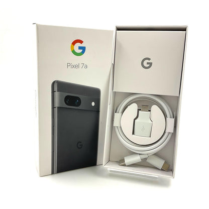 【全額返金保証】【最速発送】Google Pixel 7a 128GB charcoal Y!mobile G82U8 白ロム 美品 動作確認済