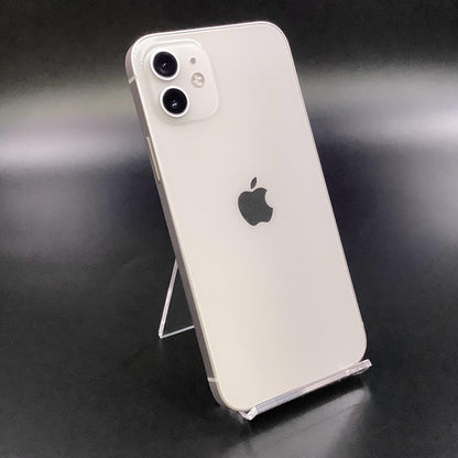 【全額返金保証】【最速発送】Apple iPhone iPhone 12 64GB ホワイト SIMフリー 動作確認済 80%
