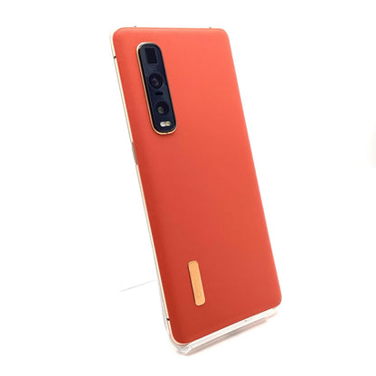 【全額返金保証】【最速発送】OPPO Find X 2 Pro 512GB オレンジ au OPG01 美品 動作確認済