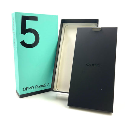 【全額返金保証】【最速発送】OPPO Reno 5 A 128GB アイスブルー― SIMフリー CPH2199 美品 動作確認済