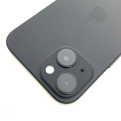 【全額返金保証】【最速発送】Apple iPhone iPhone 15 256GB ブラック au 白ロム 動作確認済 95%