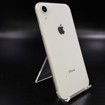 【全額返金保証】【最速発送】Apple iPhone iPhone XR 256GB ホワイト docomo 白ロム 動作確認済 78%