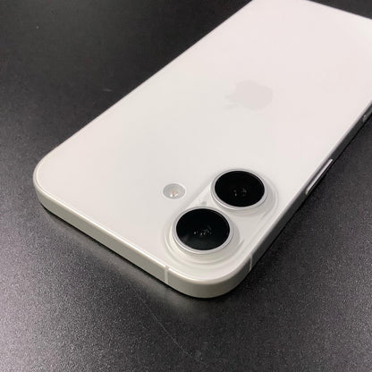 【全額返金保証】【最速発送】Apple iPhone iPhone 16 128GB ホワイト 楽天モバイル 白ロム 超美品 動作確認済 100%