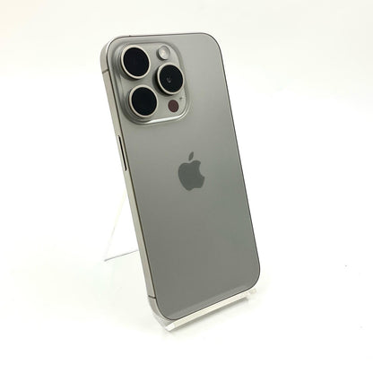 【全額返金保証】【最速発送】Apple iPhone iPhone 15 Pro 512GB ナチュラルチタニウム SIMフリー 美品 動作確認済 97%