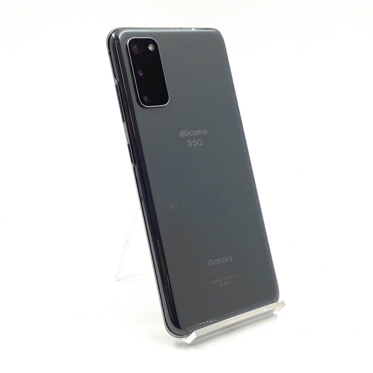 【最速発送】SAMSUNG Galaxy S20 5G 128GB コスミックグレー docomo SC-51A 白ロム【難有】