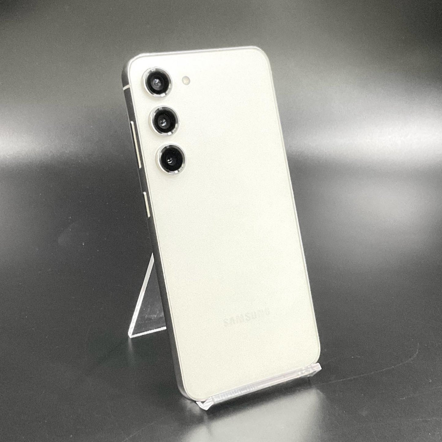 【全額返金保証】【最速発送】SAMSUNG Galaxy S23 256GB クリーム SIMフリー SM-S9110 動作確認済