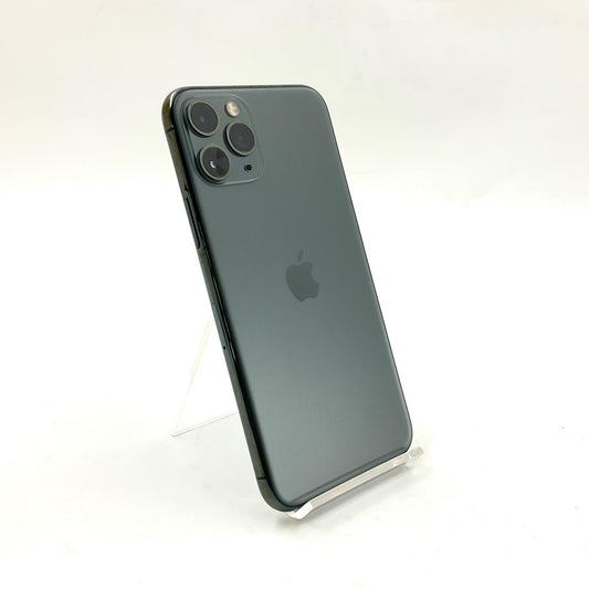 【全額返金保証】【最速発送】Apple iPhone iPhone 11 Pro 256GB ミッドナイトグリーン SIMフリー 動作確認済 67%