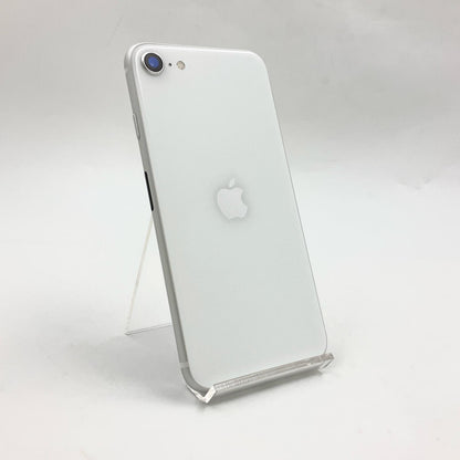 【全額返金保証】【最速発送】Apple iPhone iPhone SE（第2世代） 64GB ホワイト au 白ロム 動作確認済 77%