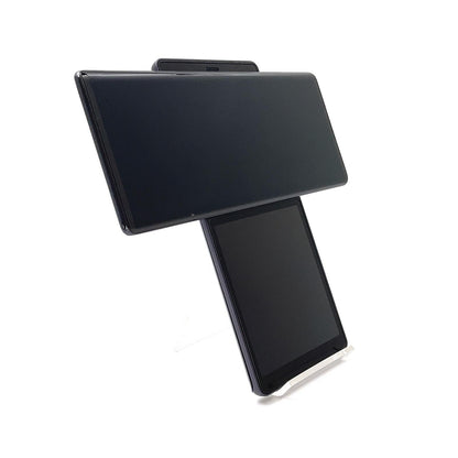 【最速発送】LG WING 5G 256GB オーロラグレ SIMフリー LM-F100VM【難有】