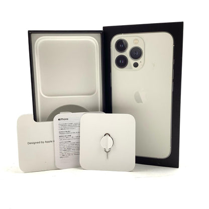 【全額返金保証】【最速発送】Apple iPhone iPhone 13 Pro 256GB シルバー docomo 白ロム 動作確認済 81%