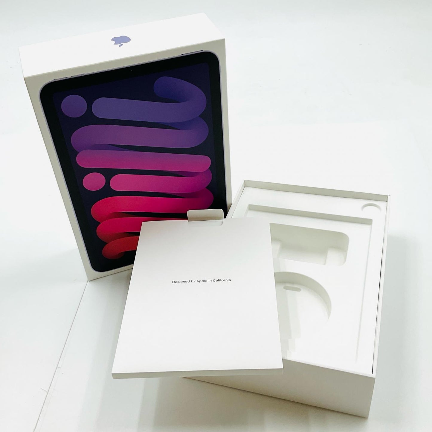 【全額返金保証】【最速発送】Apple iPad mini 8.3インチ 第6世代 64GB パープル WiFi+Cellular au 動作確認済