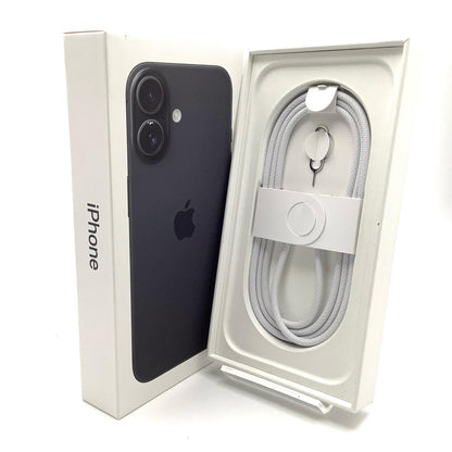 【全額返金保証】【最速発送】Apple iPhone iPhone 16 256GB ブラック SIMフリー 動作確認済 100%