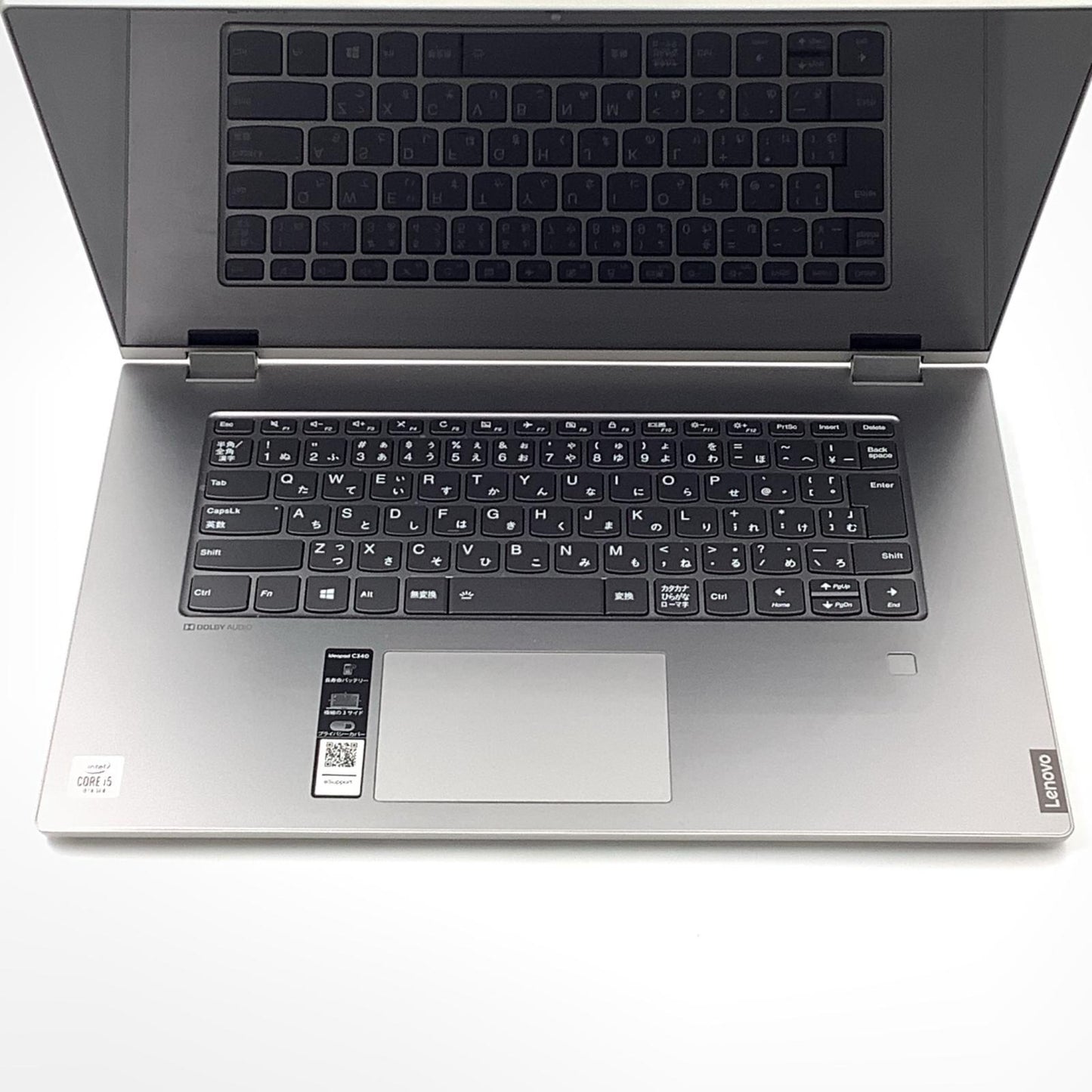 【最速発送】Lenovo IDEAPAD  C340‑15IIL 81XJ  intel core i5-1035G1 8GB M.2 SSD 512GB 87%【難有】