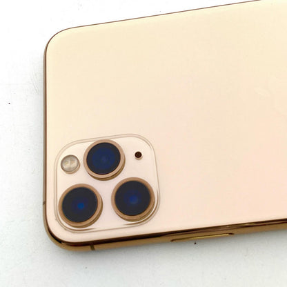 【全額返金保証】【最速発送】Apple iPhone iPhone 11 Pro Max 512GB ゴールド docomo SIMフリー 白ロム 動作確認済 100%