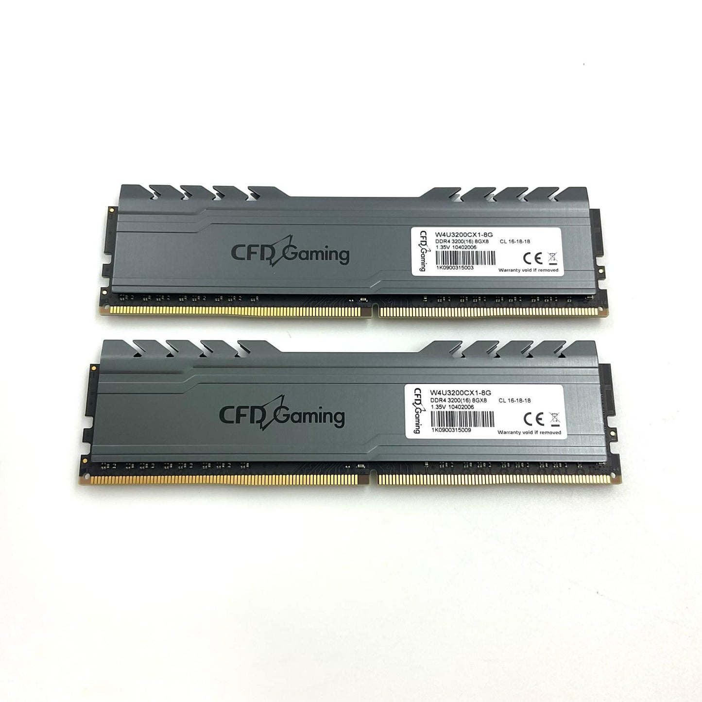 【全額返金保証】【最速発送】CFD メモリ DDR4 PC4-25600 8GB 2枚組 W4U3200CX1-8G 動作確認済