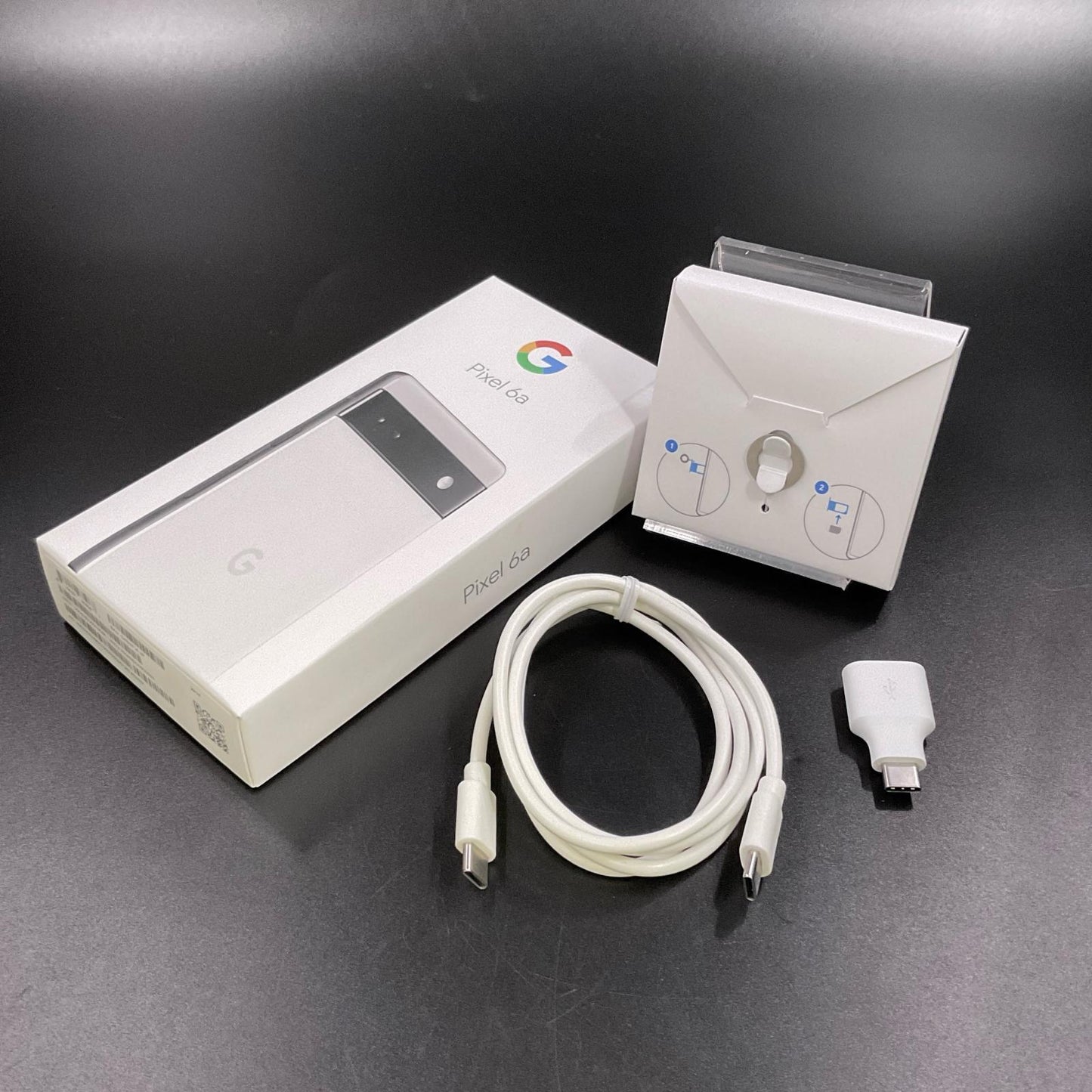 【全額返金保証】【最速発送】Google Pixel 6a 128GB Chalk au GB17L 白ロム 動作確認済
