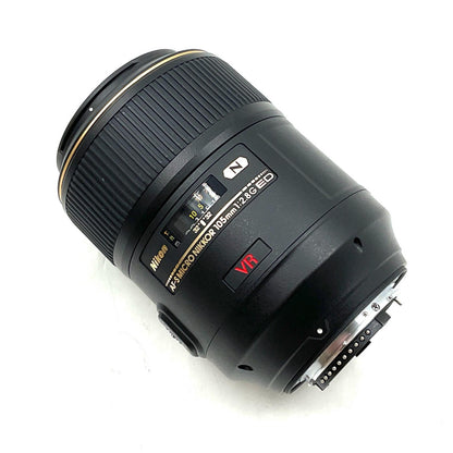 【全額返金保証】【最速発送】Nikon AF-S VR Micro-Nikkor 105mm f/2.8G IF-ED 美品 動作確認済