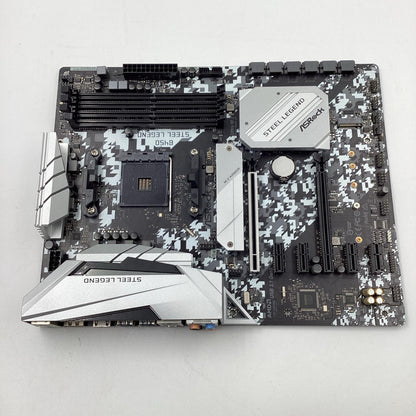 【全額返金保証】【最速発送】ASRock マザーボード B450 STEEL LEGEND 動作確認済