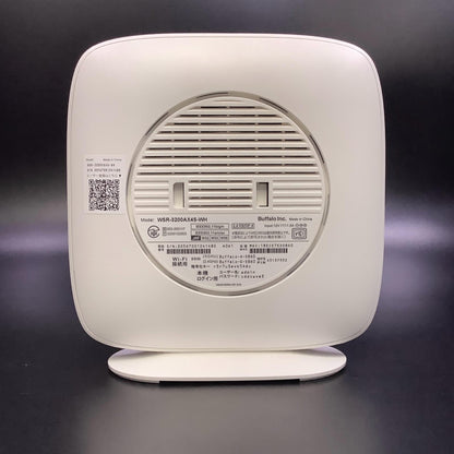 【全額返金保証】【最速発送】BUFFALO Wi-Fi 6に対応したスタンダードモデルのWi-Fiルーター AirStation WSR-3200AX4S-WH 動作確認済