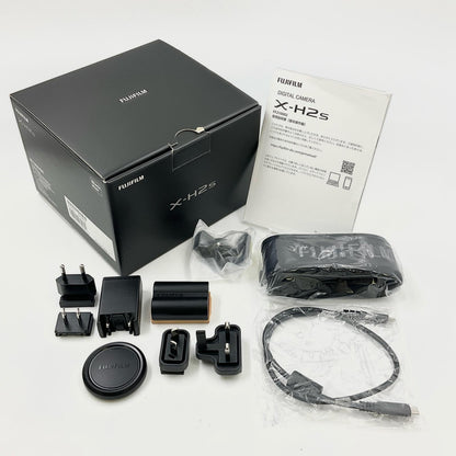 【全額返金保証】【最速発送】FUJIFILM デジタル一眼 X-H2S ボディ ブラック 美品 動作確認済