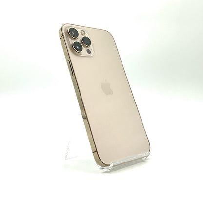 【全額返金保証】【最速発送】Apple iPhone iPhone 12 Pro Max 256GB ゴールド docomo 白ロム 動作確認済 82%