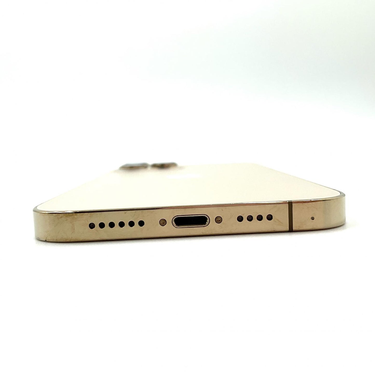 【全額返金保証】【最速発送】Apple iPhone iPhone 12 Pro Max 256GB ゴールド docomo 白ロム 動作確認済 82%