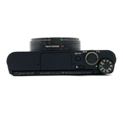 【全額返金保証】【最速発送】Sony コンパクトデジタルカメラ サイバーショット DSC-WX500 (B) [ブラック] 動作確認済