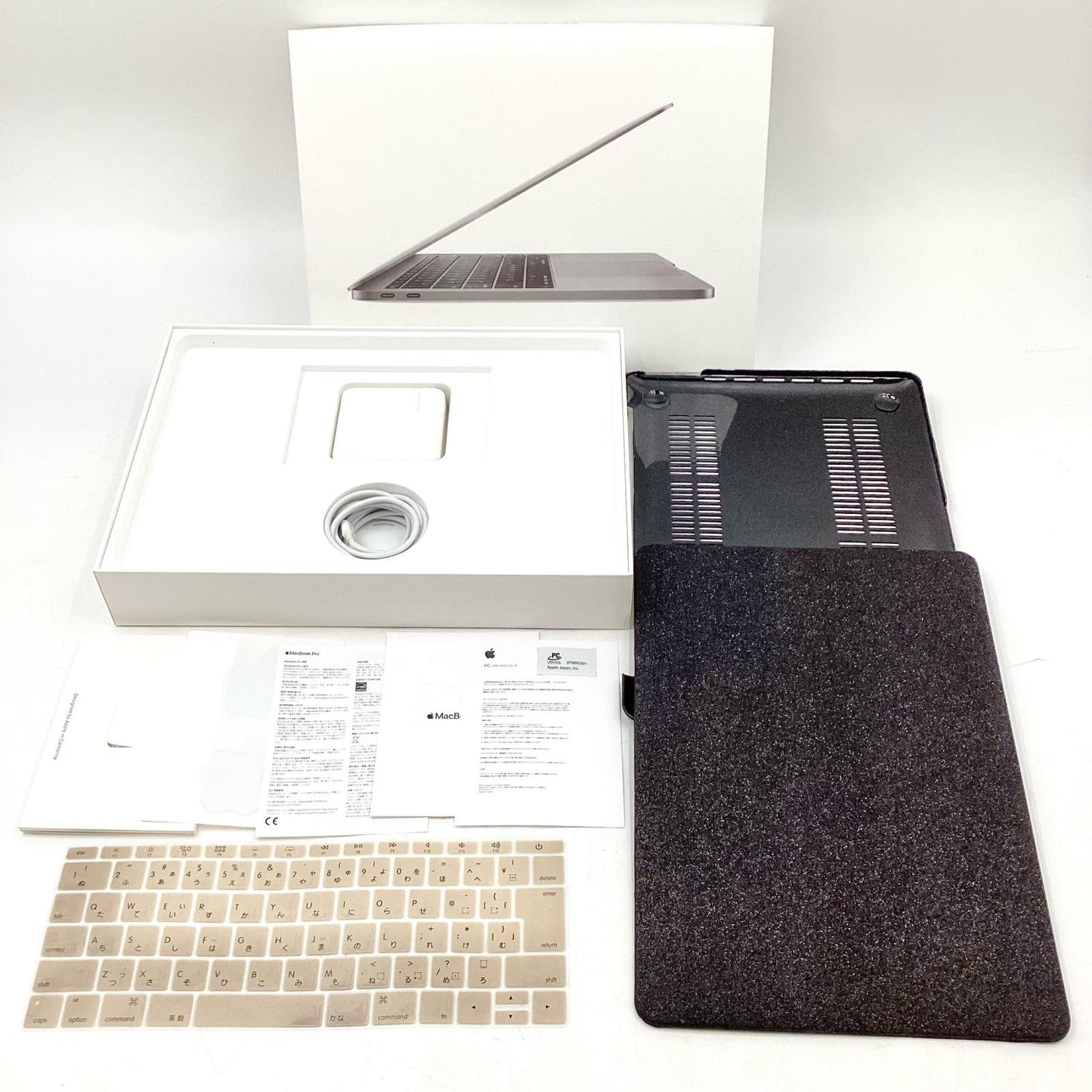 【最速発送】Apple MacBook Pro 13.3インチ 2017 デュアルコア intel core i5 16GB SSD 256GB スペースグレイ 56.9%【難有】