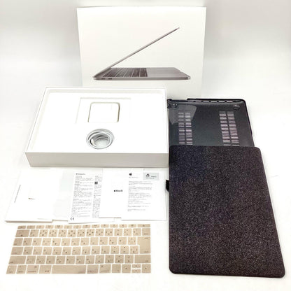 【最速発送】Apple MacBook Pro 13.3インチ 2017 デュアルコア intel core i5 16GB SSD 256GB スペースグレイ 56.9%【難有】