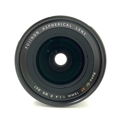 【全額返金保証】【最速発送】FUJIFILM フジノンレンズ XF16mmF1.4 R WR 美品 動作確認済