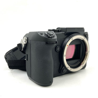 【全額返金保証】【最速発送】FUJIFILM デジタル一眼 GFX 50S ボディ ブラック 美品 動作確認済
